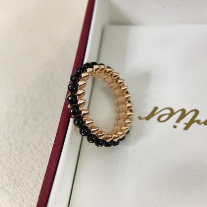 [Angela Jewelry]CLASH 7.9MM AGATE CHALCEDONY RING