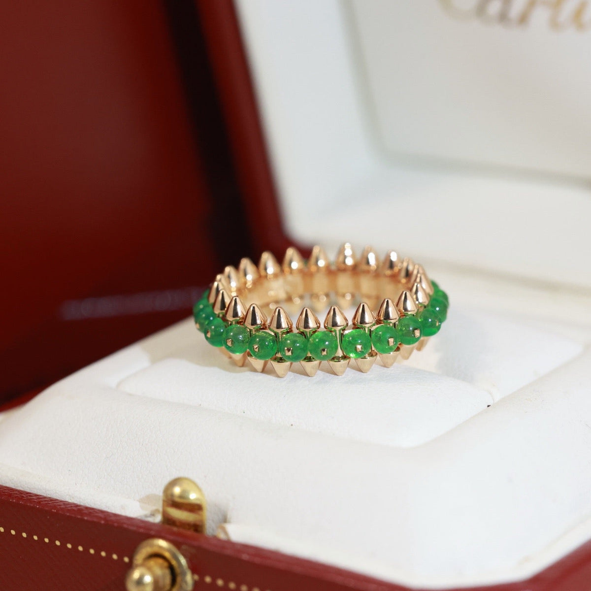 [Angela Jewelry]CLASH 7.9MM AGATE CHALCEDONY RING