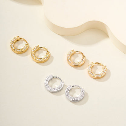 [Angela Jewelry]LOVE DIAMOND EARRINGS