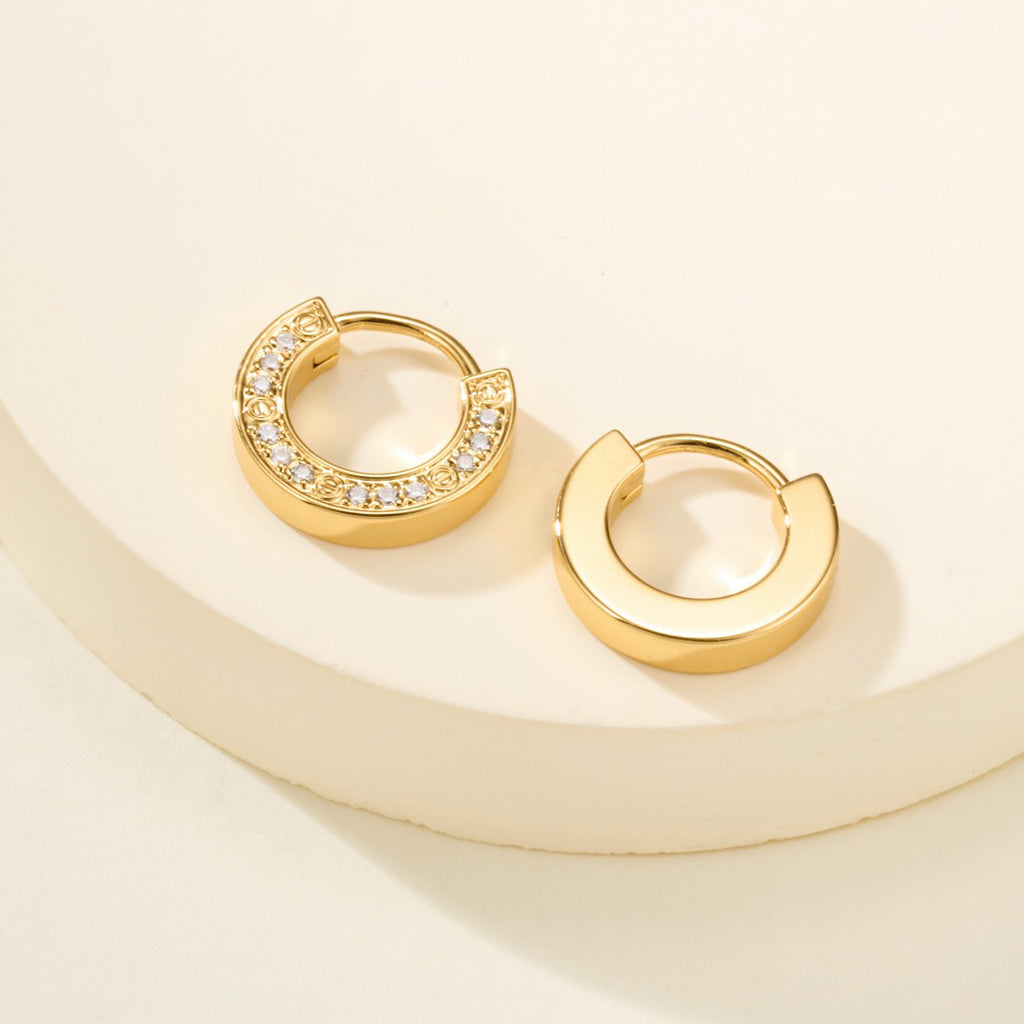 [Angela Jewelry]LOVE DIAMOND EARRINGS