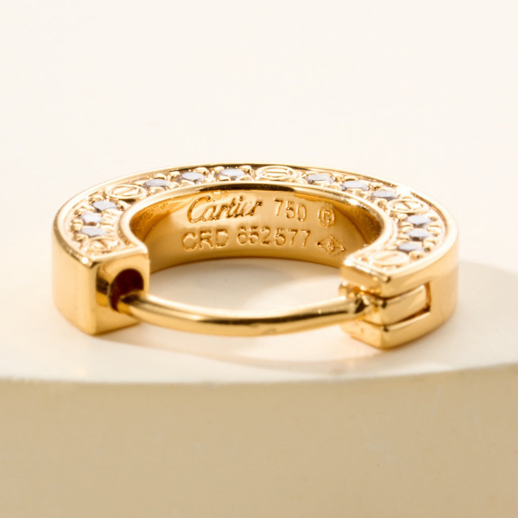 [Angela Jewelry]LOVE DIAMOND EARRINGS