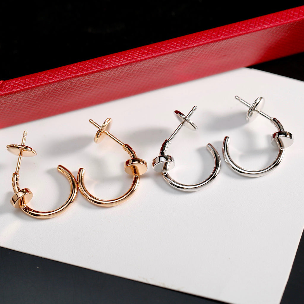[Angela Jewelry]JUSTE NO DIAMOND SMALL EARRINGS