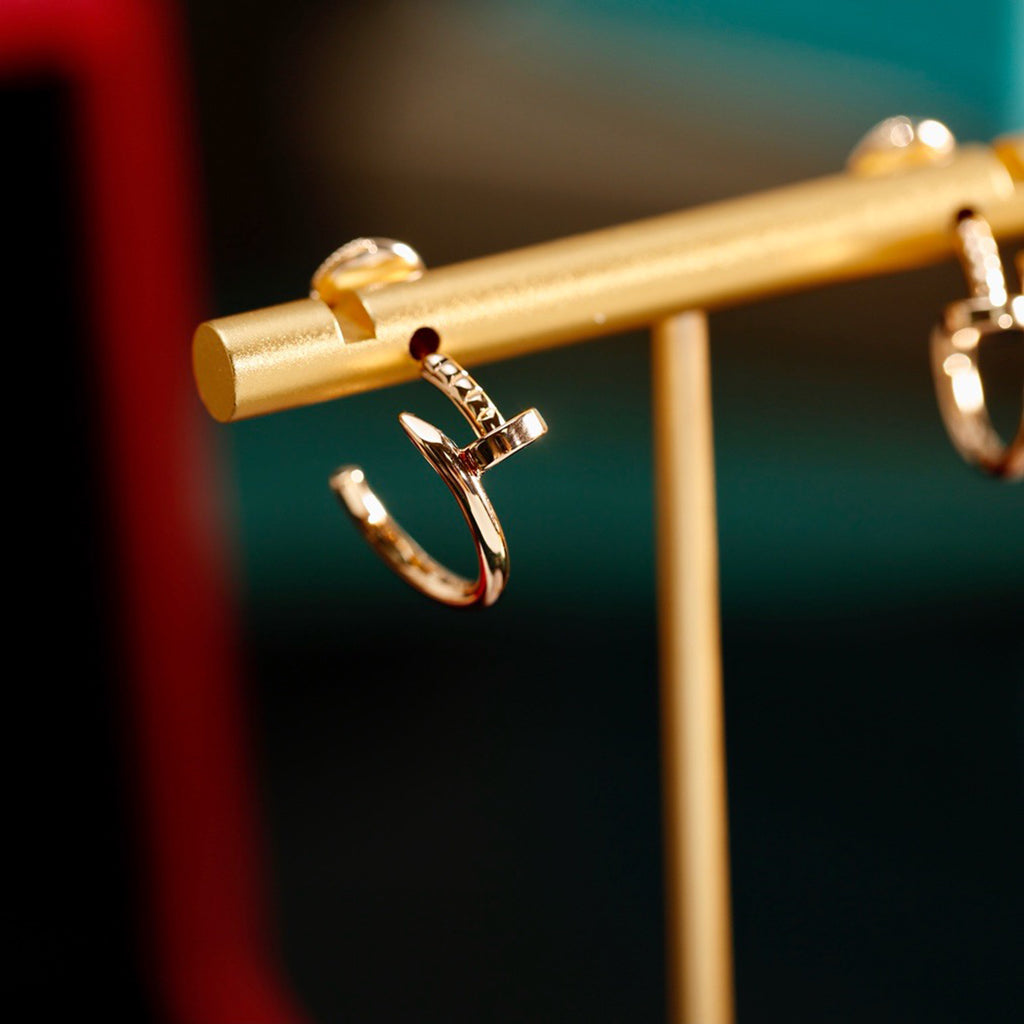 [Angela Jewelry]JUSTE NO DIAMOND SMALL EARRINGS