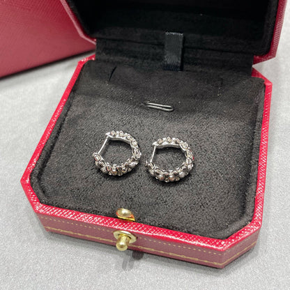 [Angela Jewelry]CLASH MINI HOOP EARRINGS