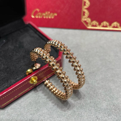 [Angela Jewelry]CLASH HOOP LARGE EARRINGS