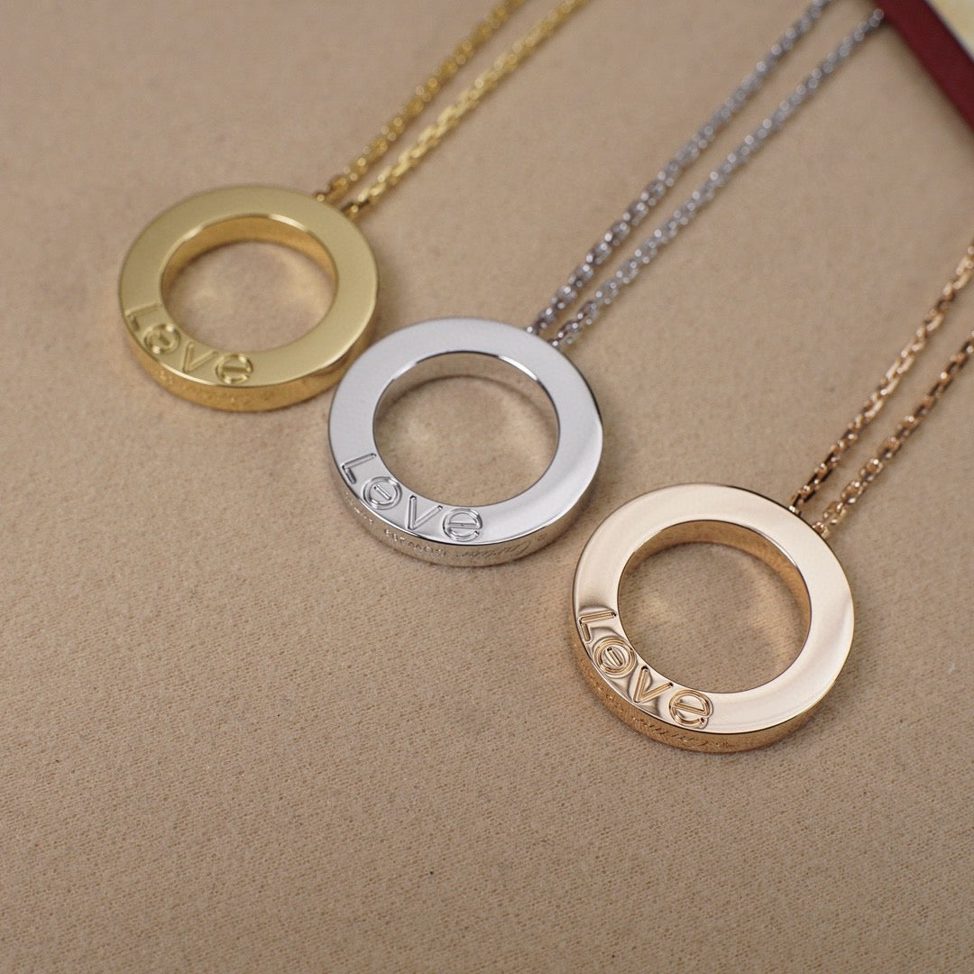 [Angela Jewelry]LOVE NECKLACE 16MM