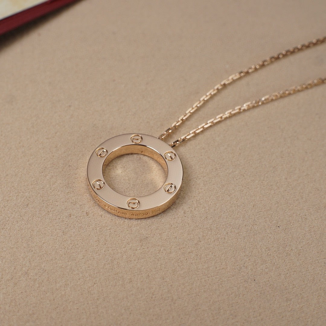 [Angela Jewelry]LOVE NECKLACE 16MM