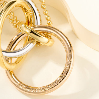 [Angela Jewelry]TRINITY LARGE NECKLACE