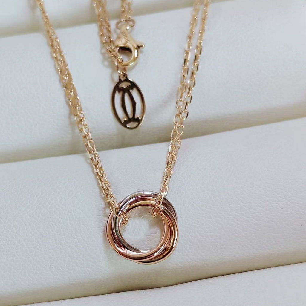[Angela Jewelry]TRINITY MINI NECKLACE