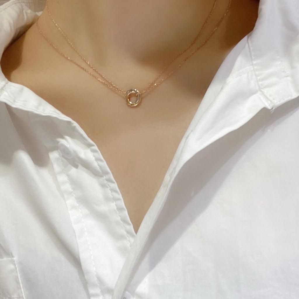 [Angela Jewelry]TRINITY MINI NECKLACE