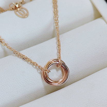 [Angela Jewelry]TRINITY MINI NECKLACE