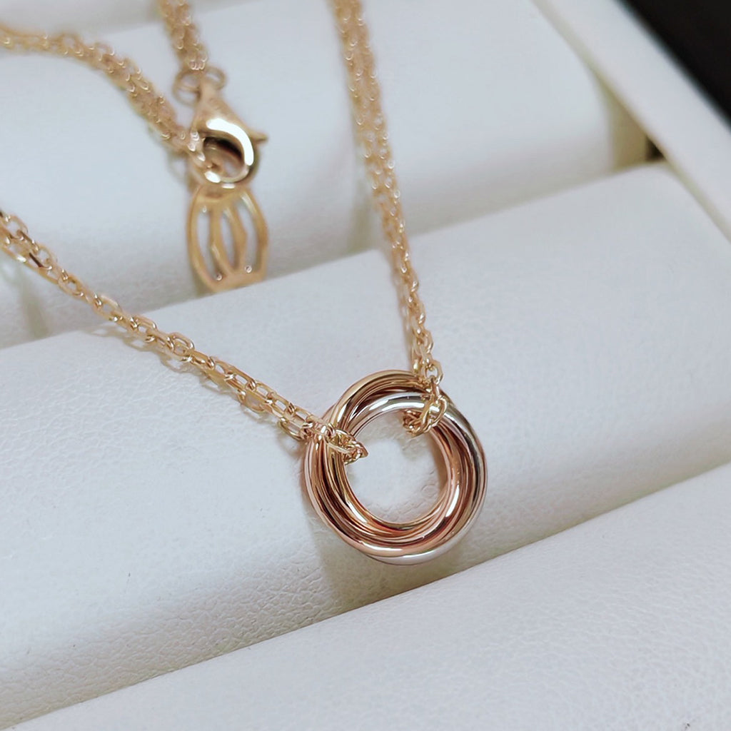[Angela Jewelry]TRINITY MINI NECKLACE