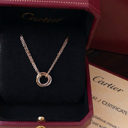 [Angela Jewelry]TRINITY MINI NECKLACE