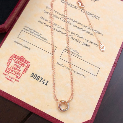 [Angela Jewelry]TRINITY MINI NECKLACE