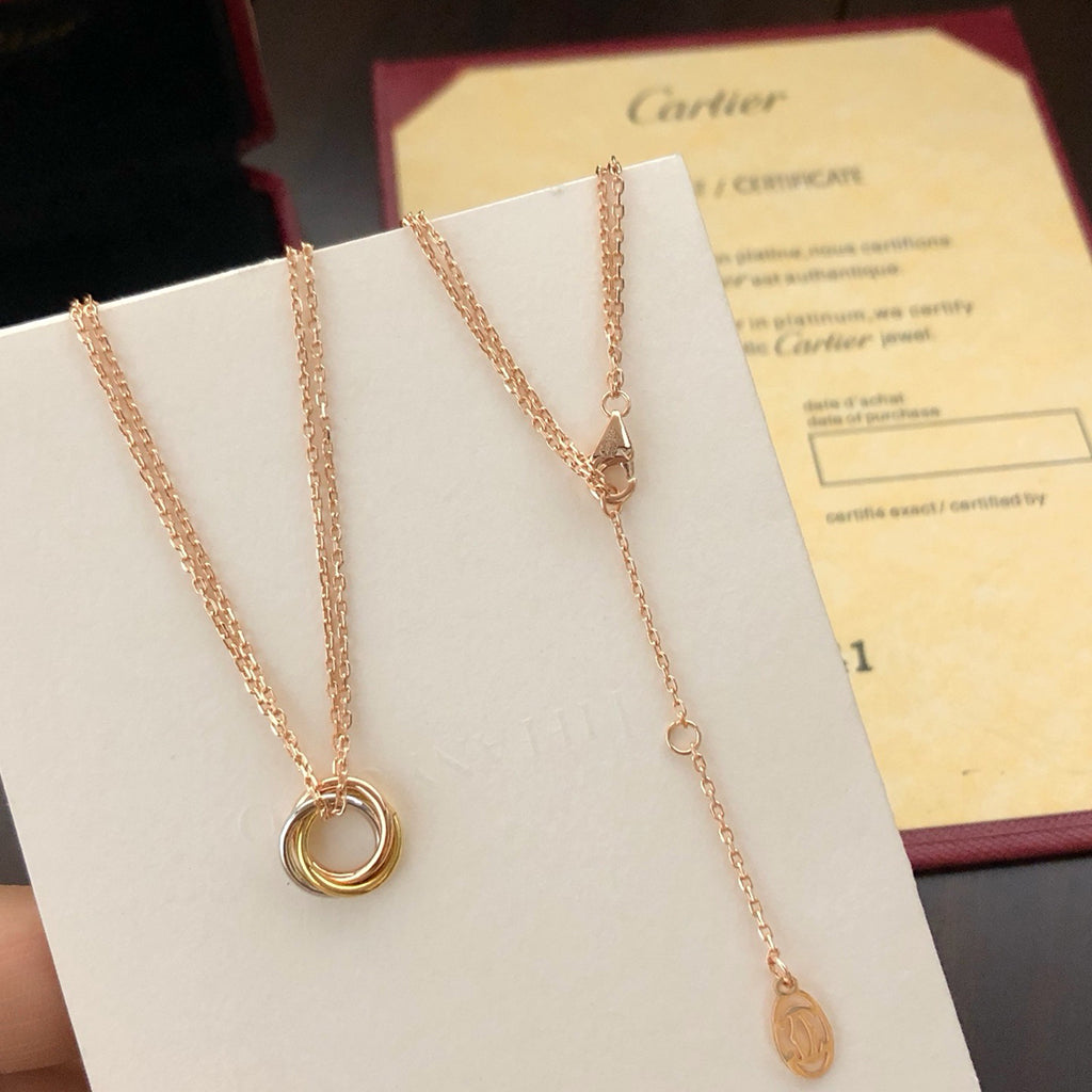 [Angela Jewelry]TRINITY MINI NECKLACE