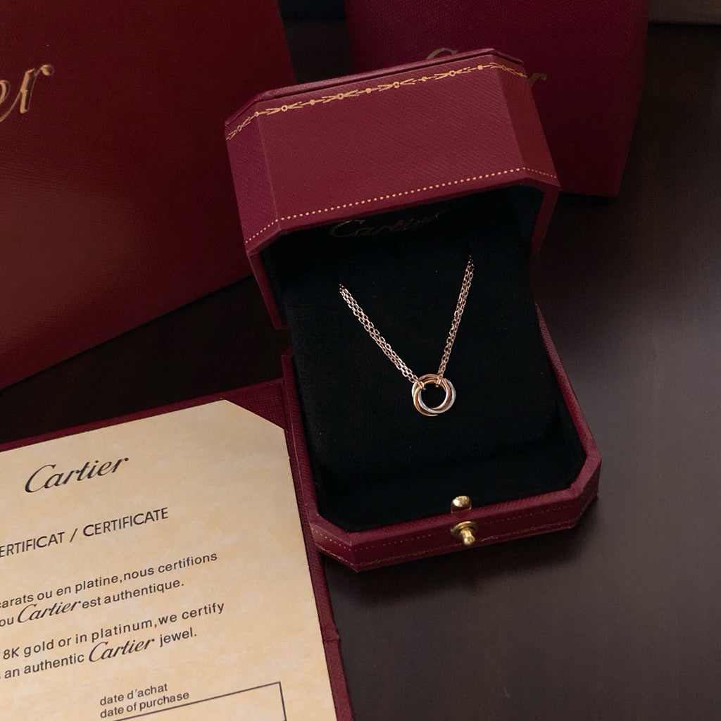 [Angela Jewelry]TRINITY MINI NECKLACE