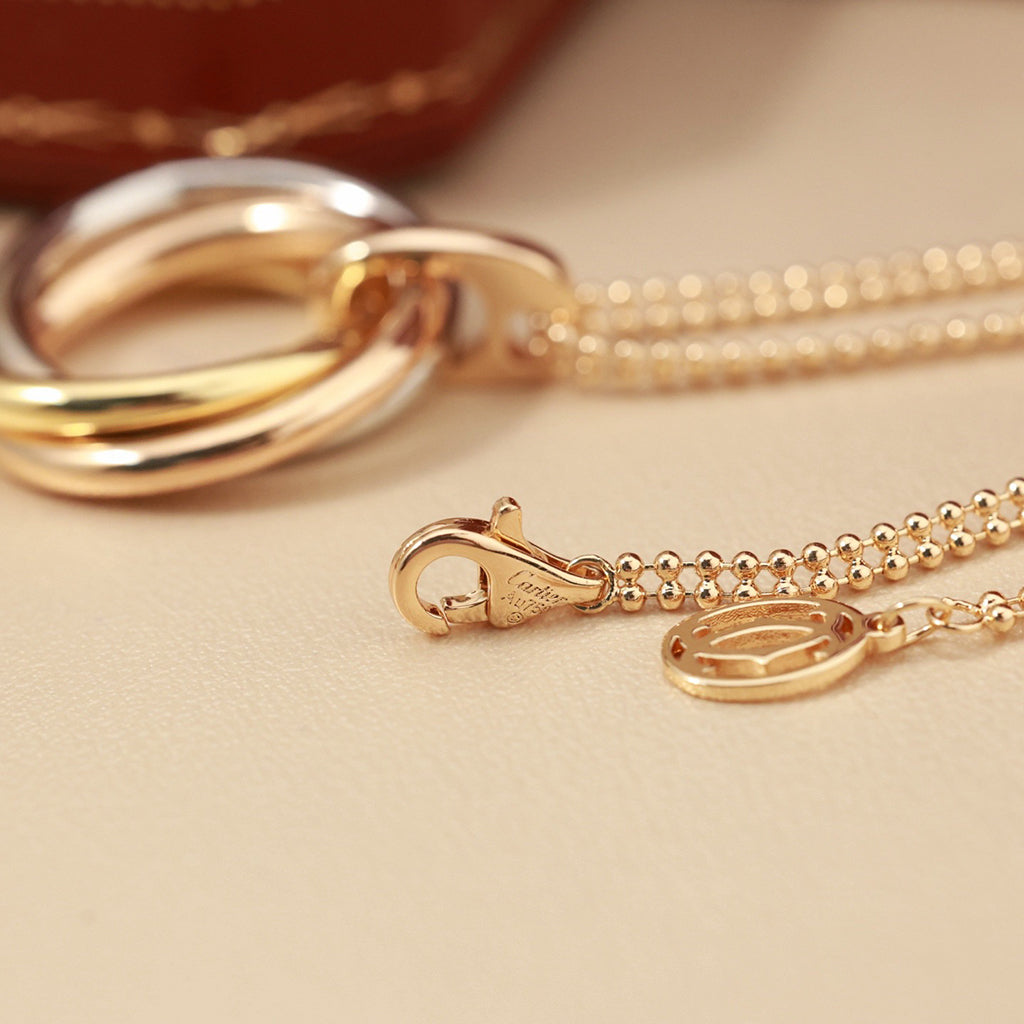 [Angela Jewelry]TRINITY LARGE NECKLACE