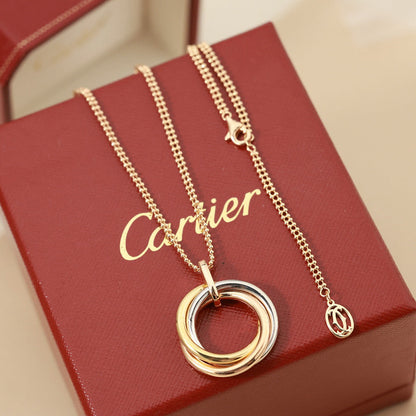 [Angela Jewelry]TRINITY LARGE NECKLACE