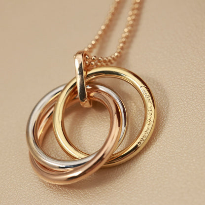 [Angela Jewelry]TRINITY LARGE NECKLACE