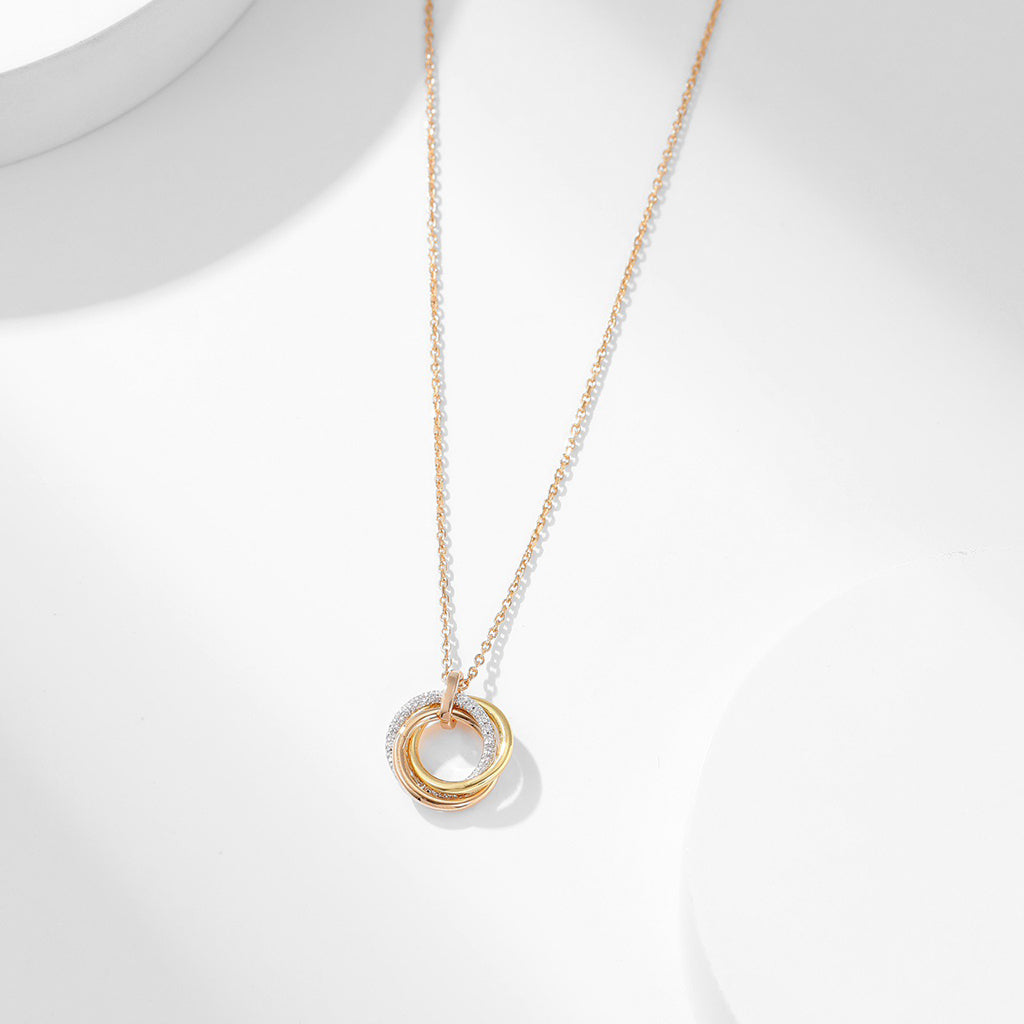 [Angela Jewelry]TRINITY SMALL NECKLACE