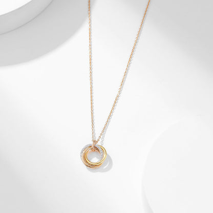 [Angela Jewelry]TRINITY SMALL NECKLACE