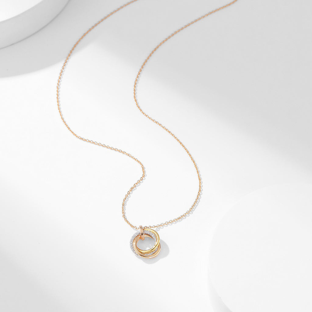 [Angela Jewelry]TRINITY SMALL NECKLACE