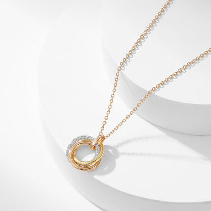 [Angela Jewelry]TRINITY SMALL NECKLACE