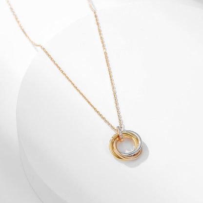 [Angela Jewelry]TRINITY SMALL NECKLACE