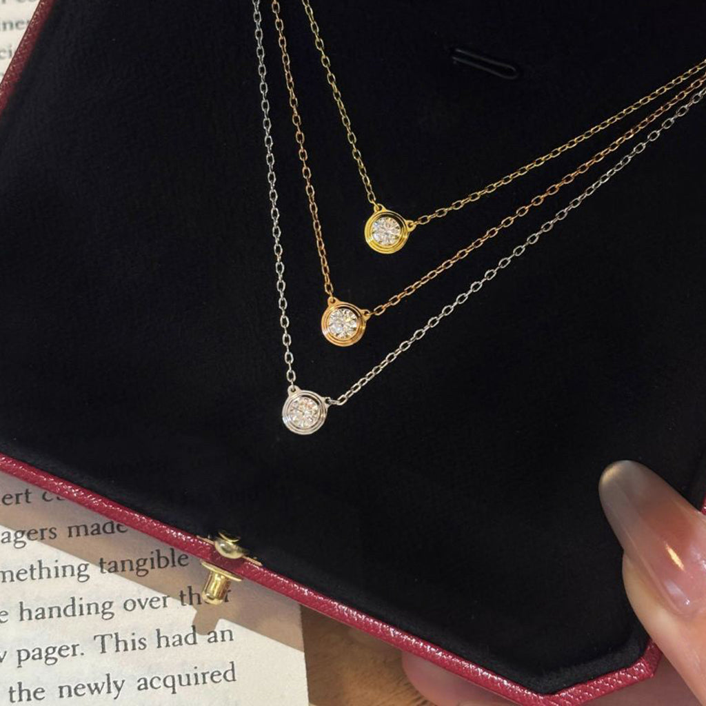 [Angela Jewelry]DAMOUR DIAMOND NECKLACE