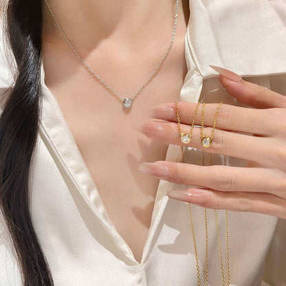 [Angela Jewelry]DAMOUR DIAMOND NECKLACE