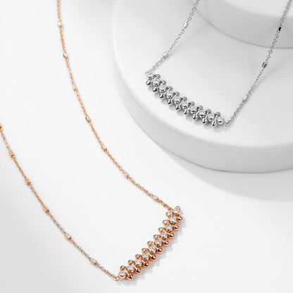 [Angela Jewelry]CLASH  MEDIUM DIAMOND NECKLACE