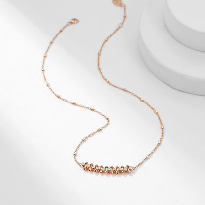 [Angela Jewelry]CLASH  MEDIUM DIAMOND NECKLACE