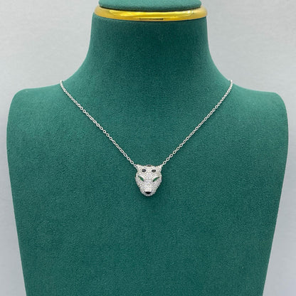 [Angela Jewelry]PANTHERE FULL DIAMOND NECKLACE