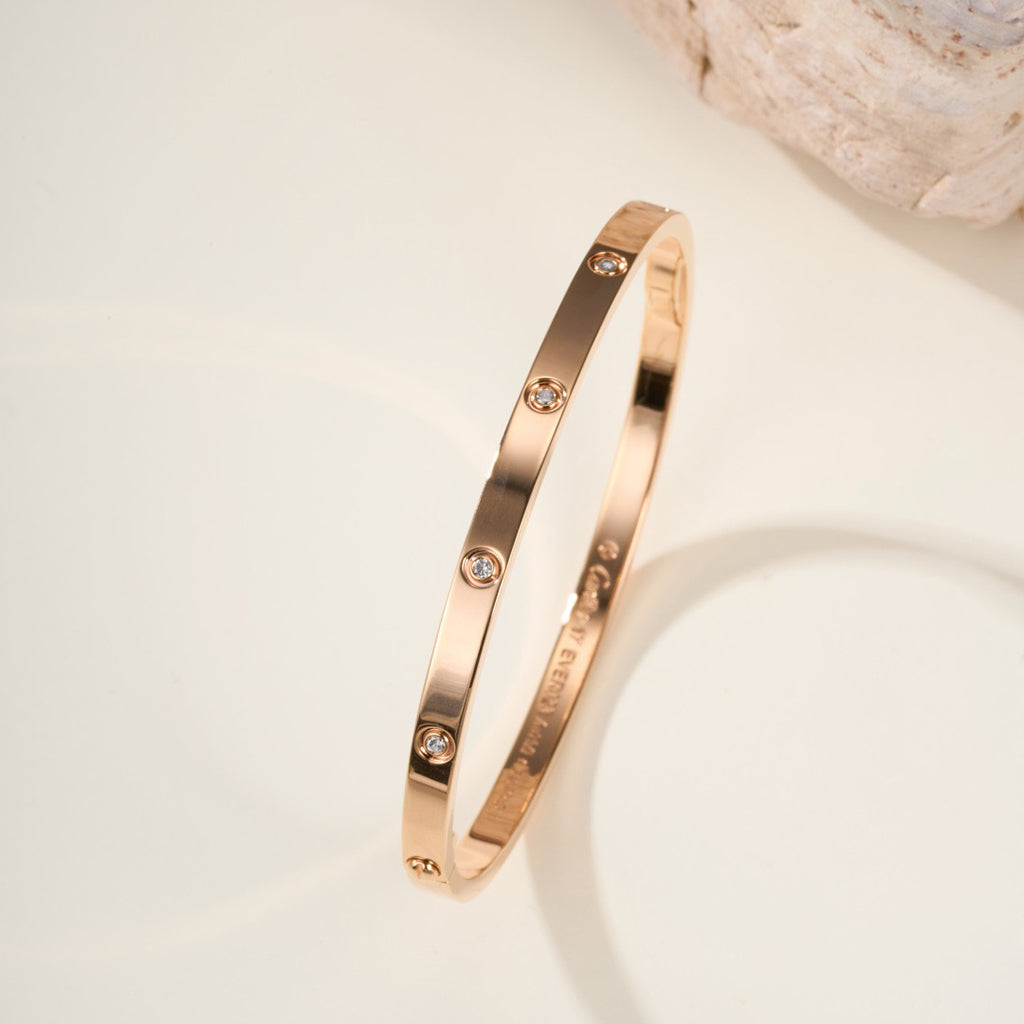[Angela Jewelry]LOVE BRACELET 3.65MM 10 DIAMONDS