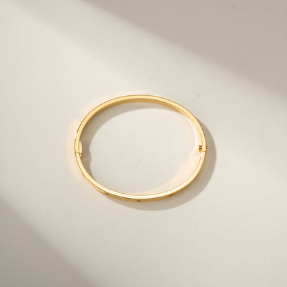 [Angela Jewelry]LOVE BRACELET 3.65MM 10 DIAMONDS