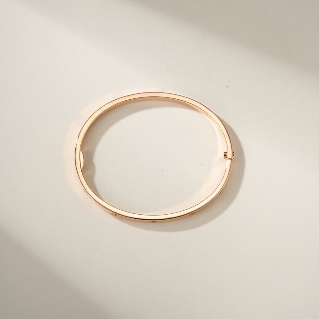 [Angela Jewelry]LOVE BRACELET 3.65MM 10 DIAMONDS