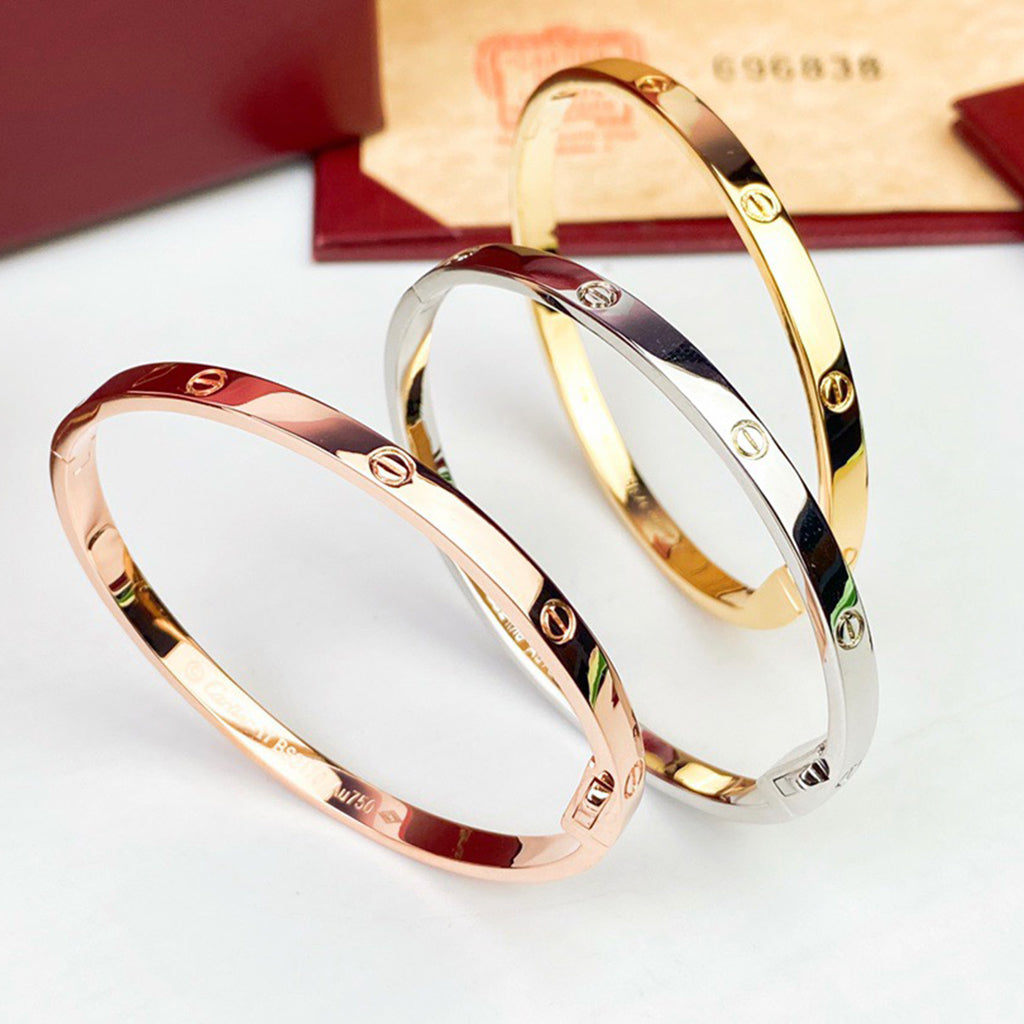 [Angela Jewelry]LOVE BRACELET 3.65MM NO DIAMONDS