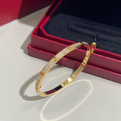 [Angela Jewelry]LOVE BRACELET 3.65MM DIAMOND-PAVED