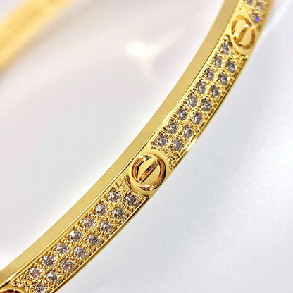 [Angela Jewelry]LOVE BRACELET 3.65MM DIAMOND-PAVED