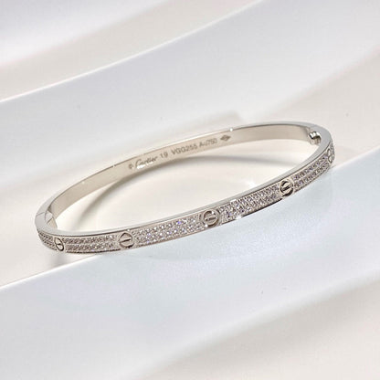 [Angela Jewelry]LOVE BRACELET 3.65MM DIAMOND-PAVED