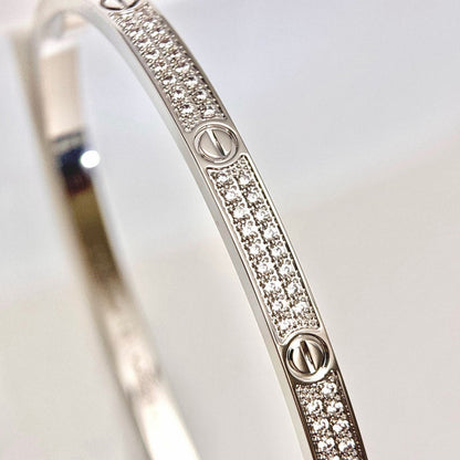 [Angela Jewelry]LOVE BRACELET 3.65MM DIAMOND-PAVED
