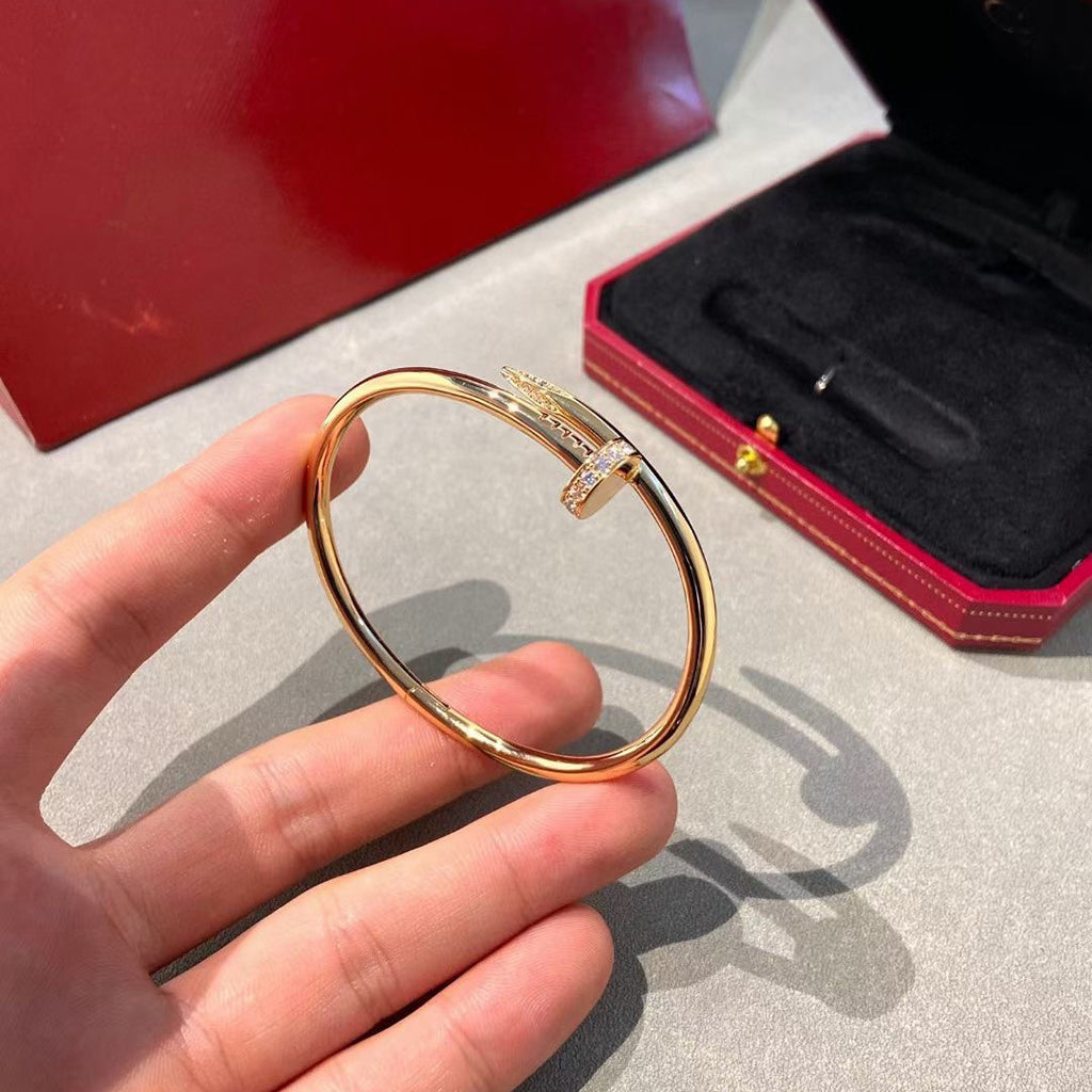 [Angela Jewelry]JUSTE BRACELET 2.5MM DIAMONDS