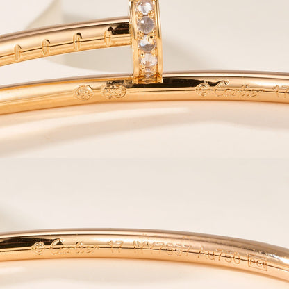 [Angela Jewelry]JUSTE BRACELET 2.5MM DIAMONDS