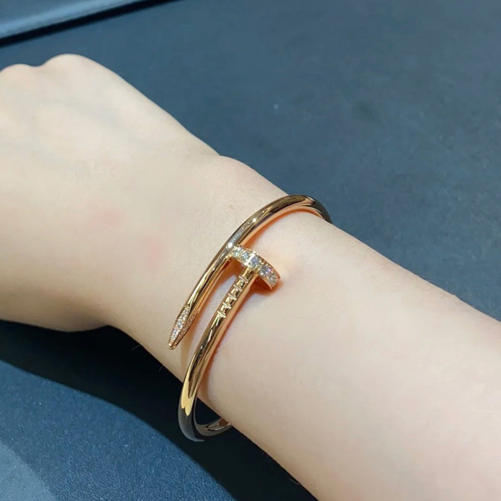 [Angela Jewelry]JUSTE BRACELET 3.5MM DIAMONDS