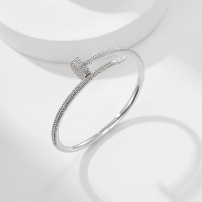 [Angela Jewelry]JUSTE BRACELET 3.5MM ALL DIAMONDS