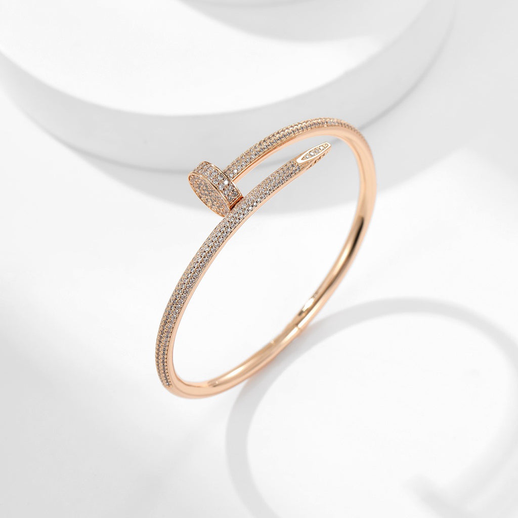 [Angela Jewelry]JUSTE BRACELET 3.5MM ALL DIAMONDS