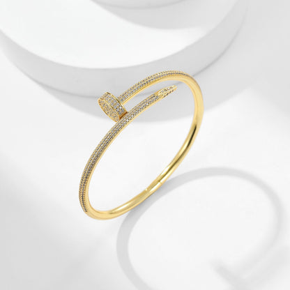 [Angela Jewelry]JUSTE BRACELET 3.5MM ALL DIAMONDS