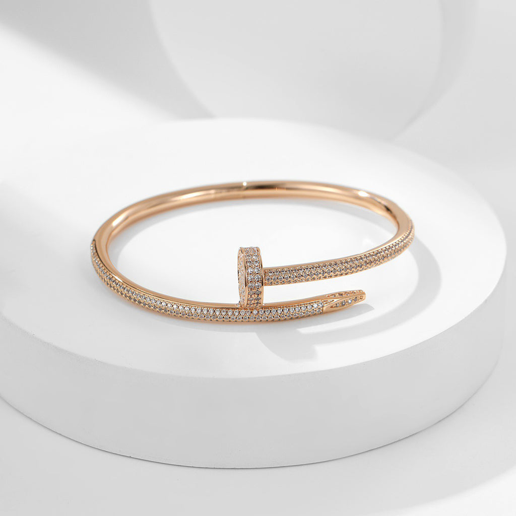 [Angela Jewelry]JUSTE BRACELET 3.5MM ALL DIAMONDS