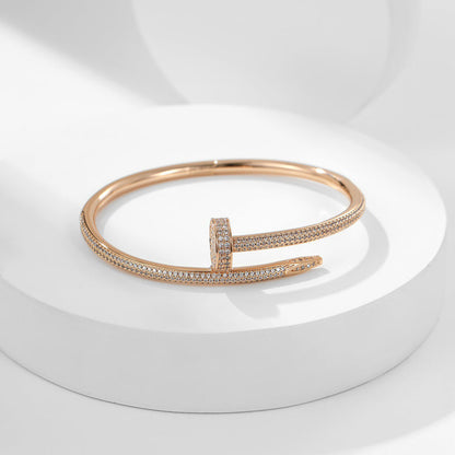 [Angela Jewelry]JUSTE BRACELET 3.5MM ALL DIAMONDS