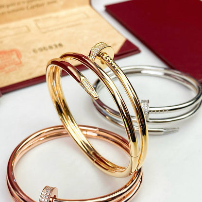[Angela Jewelry]JUSTE BRACELET 3.5MM DOUBLE ROW DIAMOND